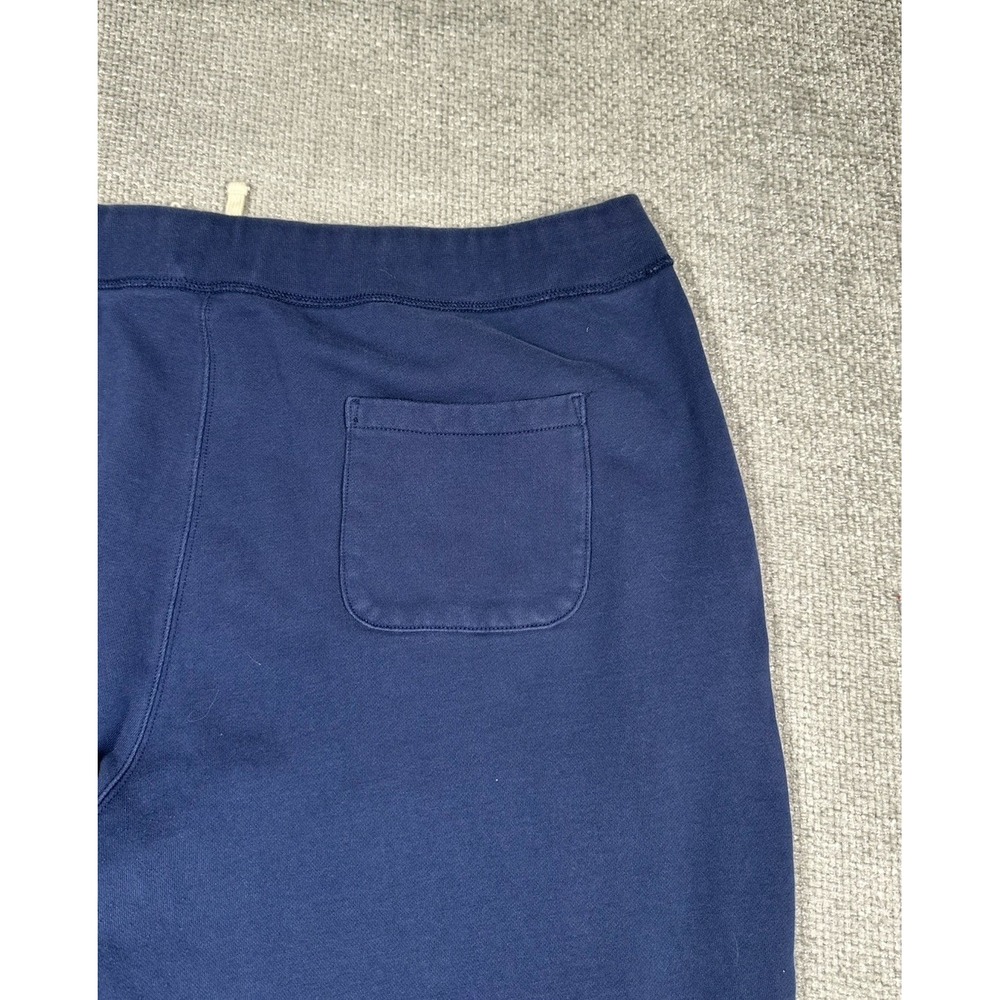 Polo Ralph Lauren Sweatpants Mens 3XB Navy Blue Fleece Ankle Adjust Pony Read - Picture 9 of 12